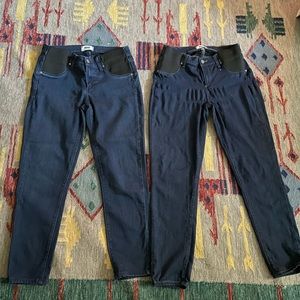 2 Pairs of PAIGE Maternity Jeans